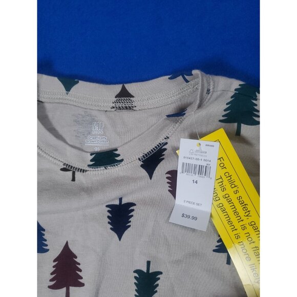 GAP Kids Size 14  Pullover Long Sleeve Pijama Shirt  New With Tags - Picture 2 of 13